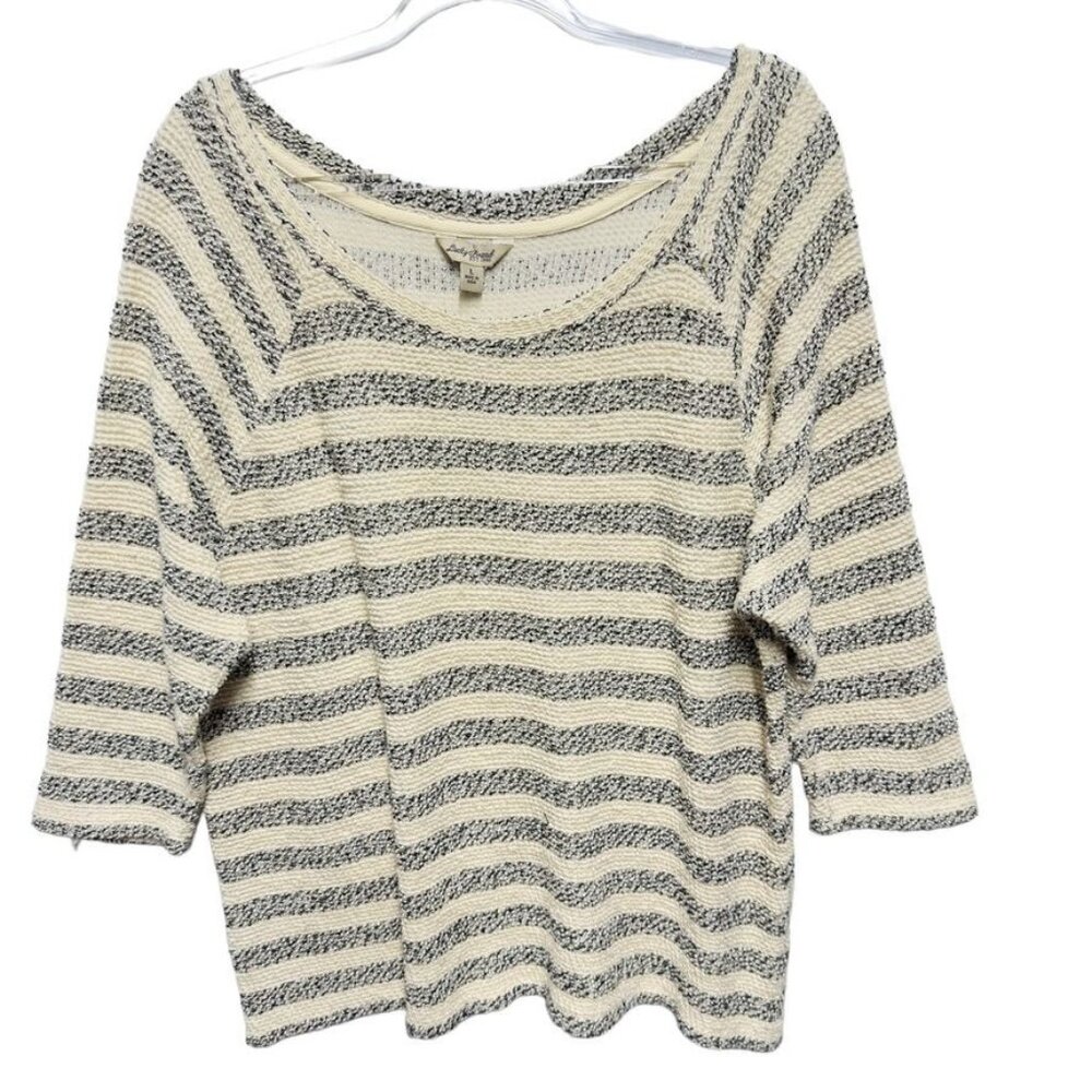 Pure Cotton Terry Knit Sweatshirt Pullover Sweater